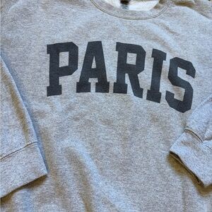 Gildan Heather Gray Paris Sweatshirt